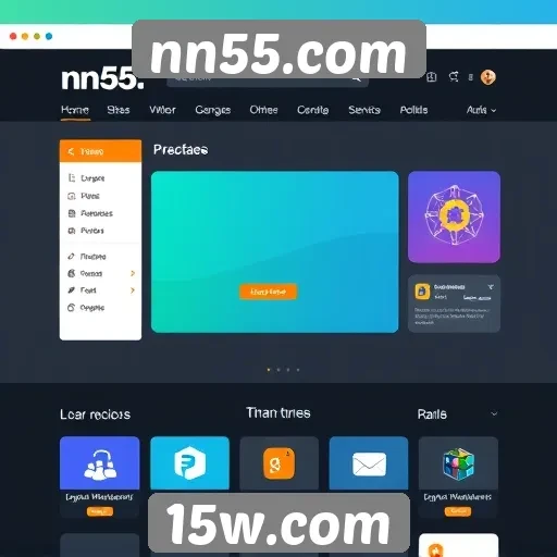 Avaliação da interface do usuário do site nn55.com
